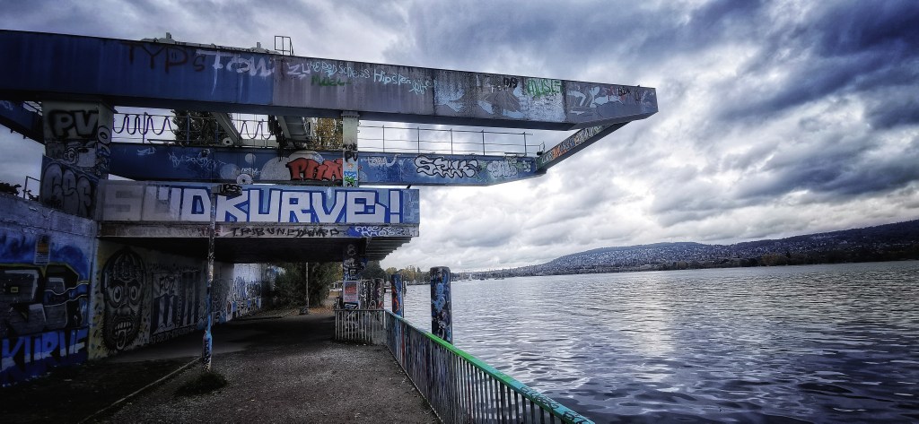 Rote Fabrik, Graffiti,